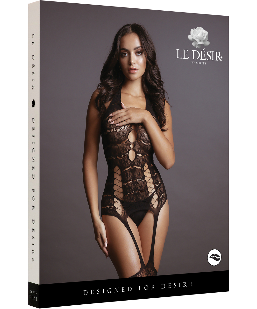 Le Désir DES014 black net bodystocking