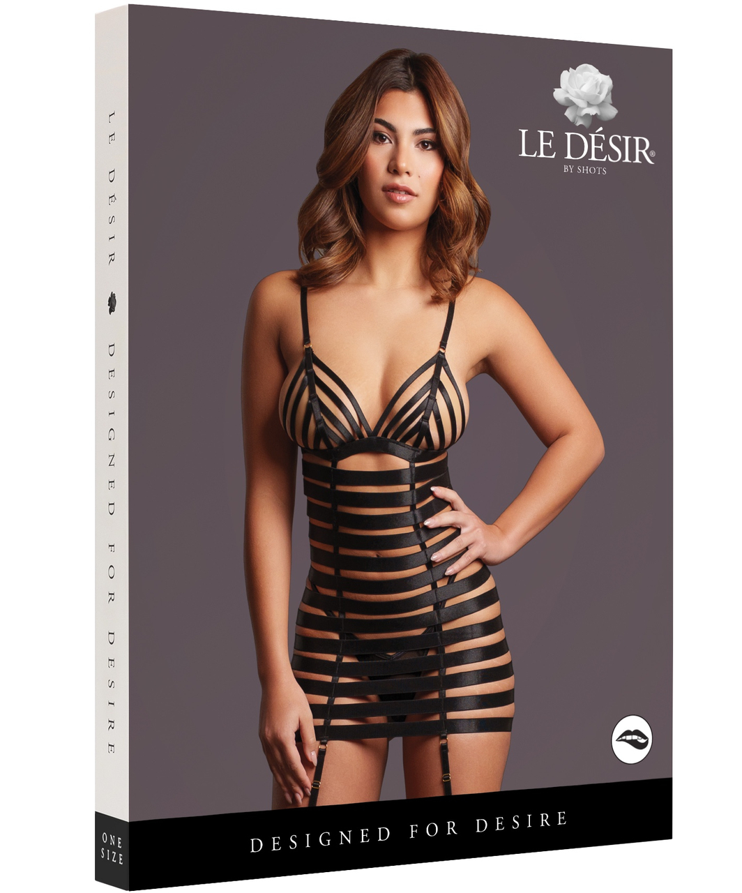 Le Désir Lola black strappy dress