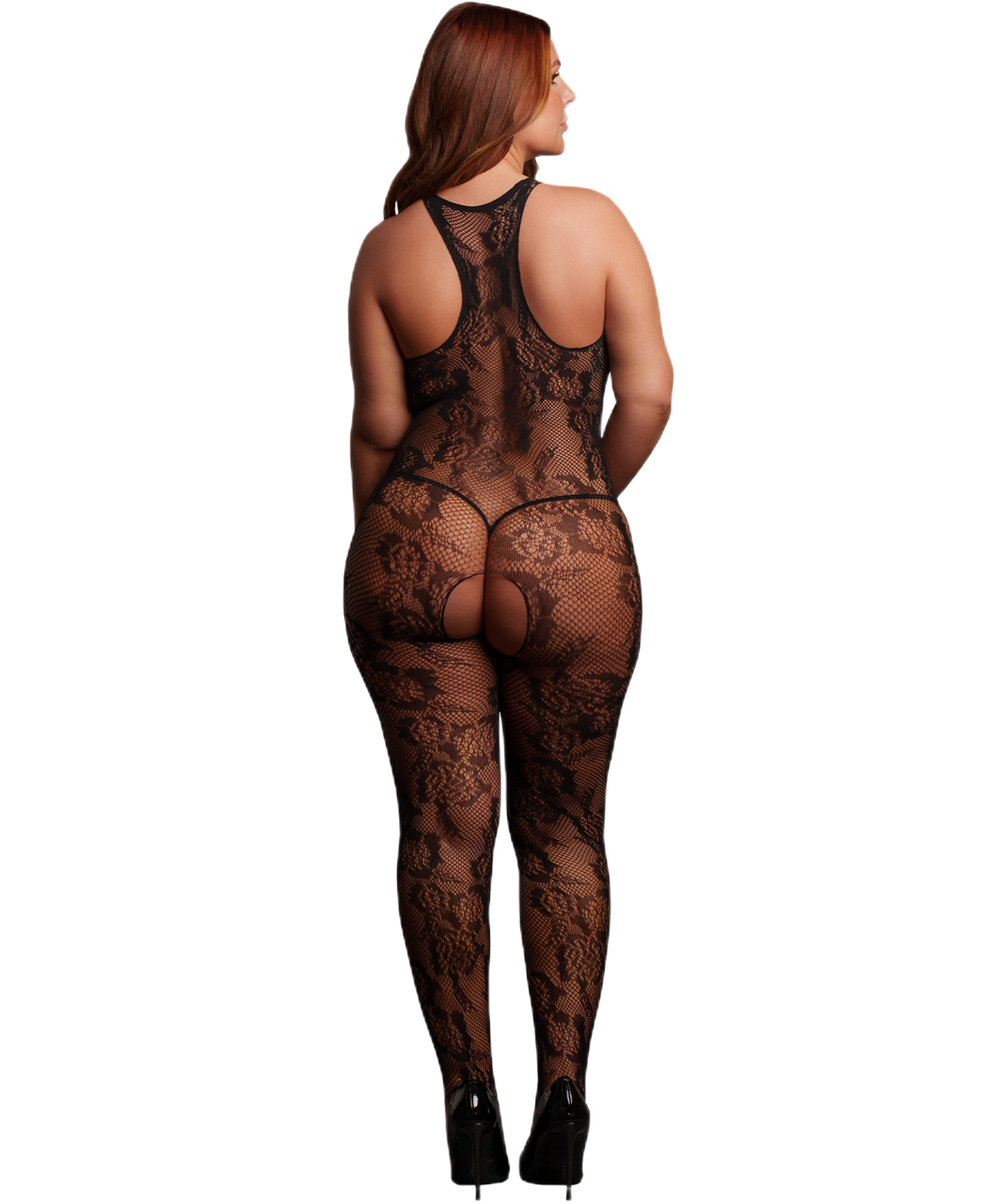 Le Désir Matilda -musta verkkobodystocking