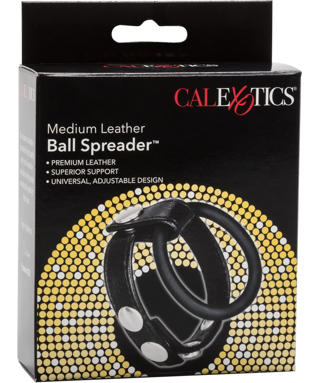 CalExotics Leather Ball Spreader peeniserõngas