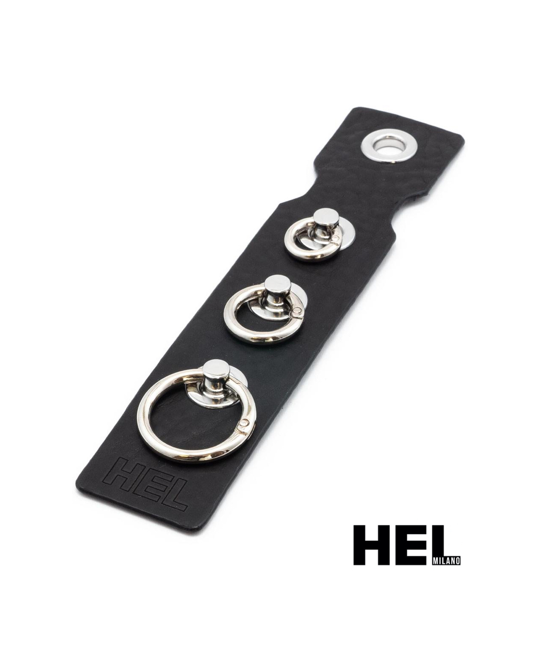 HEL Milano leather ring display