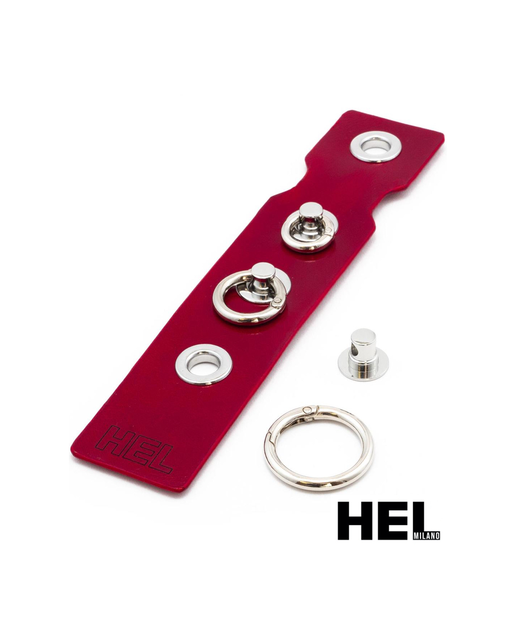 HEL Milano leather ring display
