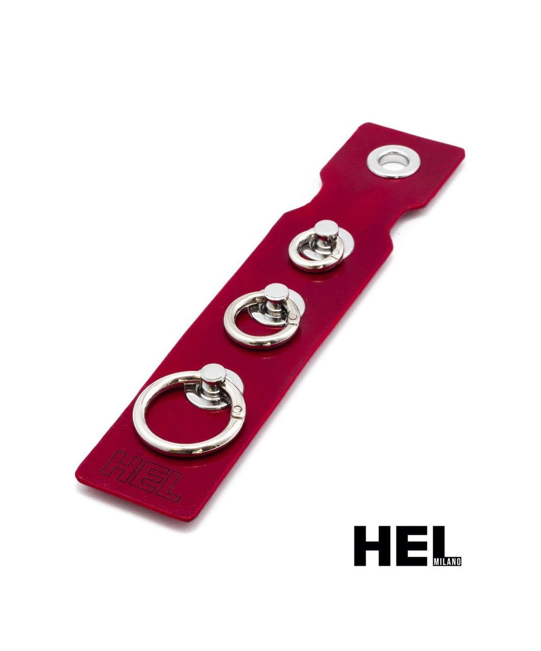HEL Milano leather ring display
