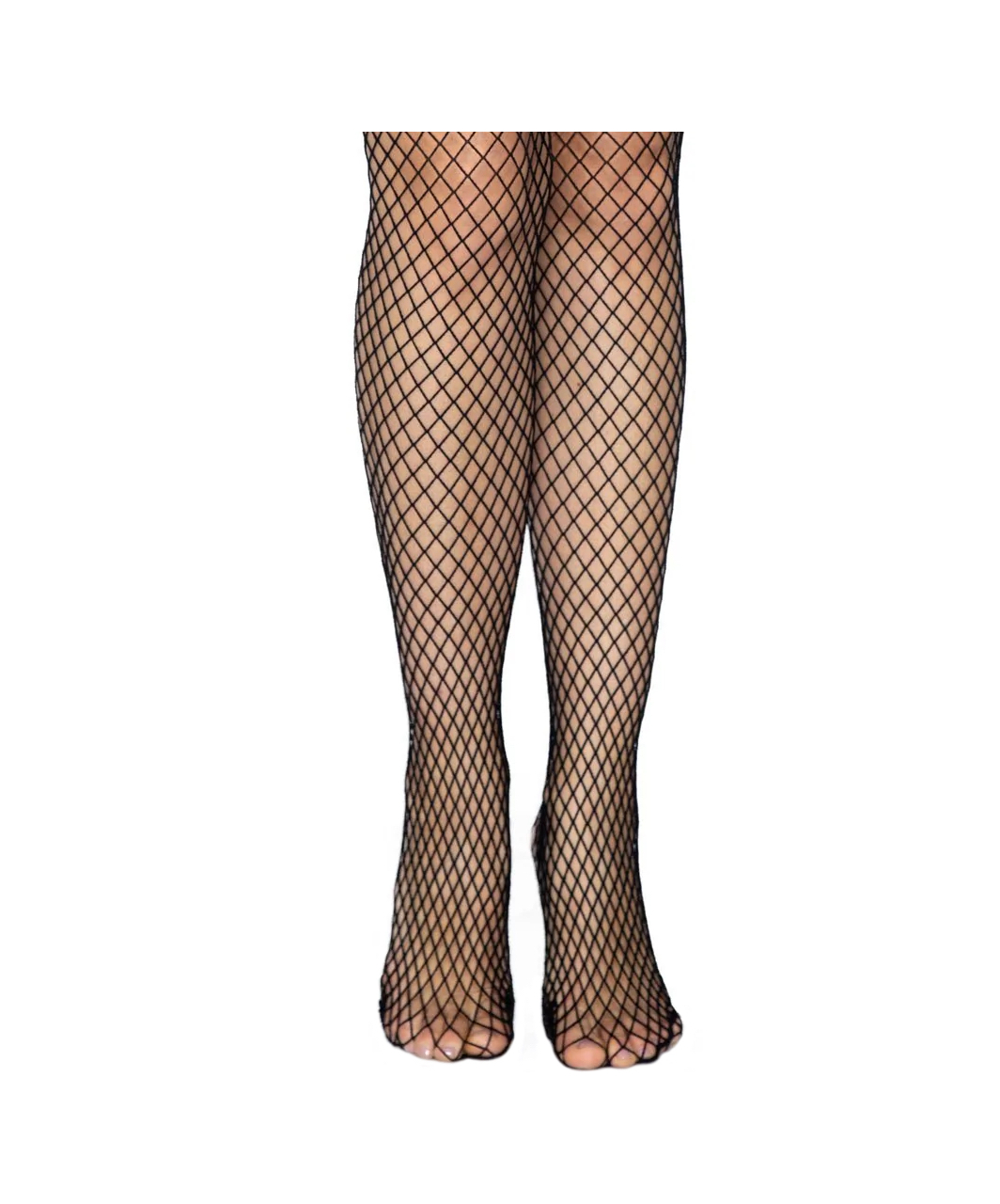 Leg Avenue Celia black net garter belt & stockings
