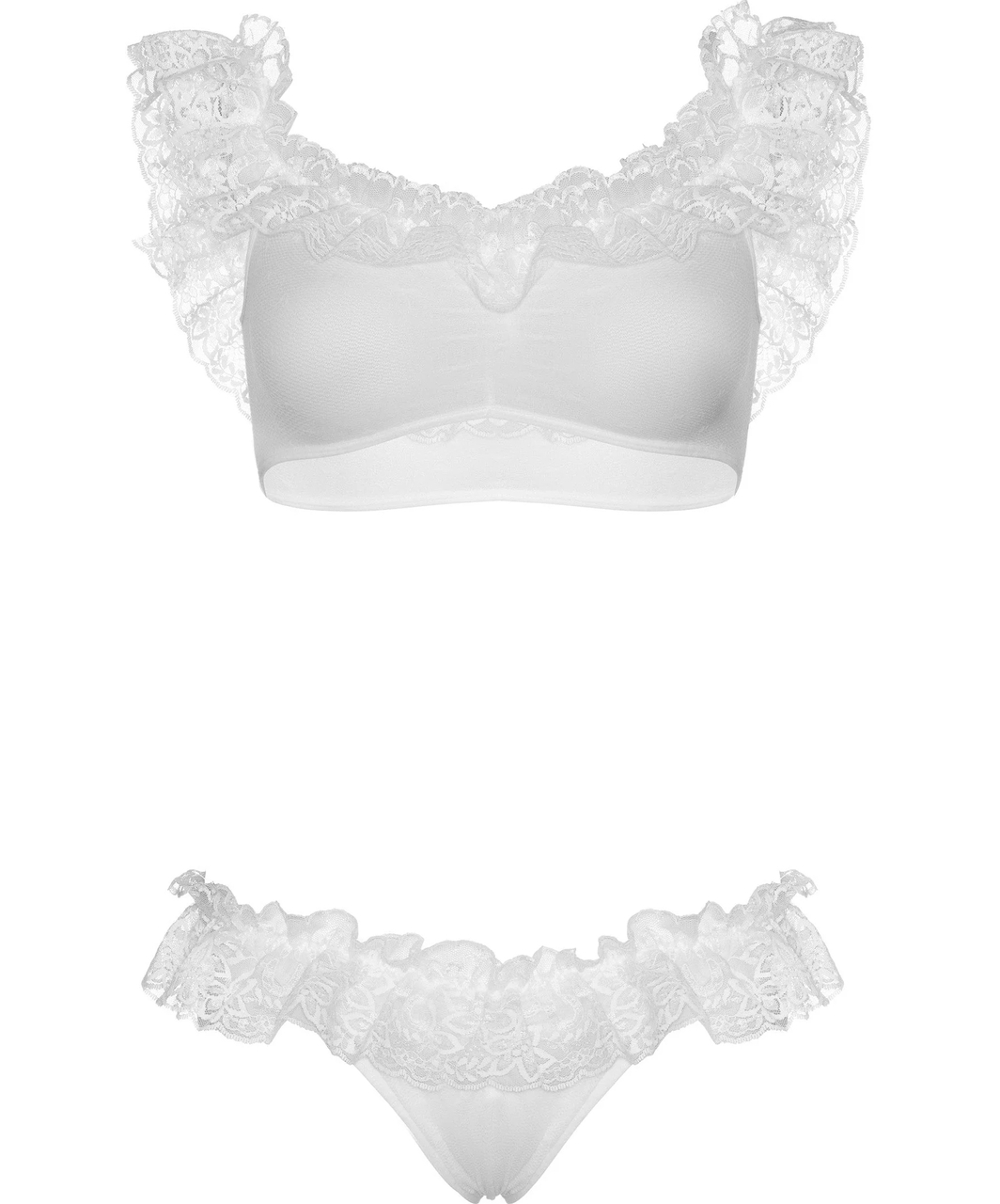 Leg Avenue Sweet Like Sugar white lingerie set