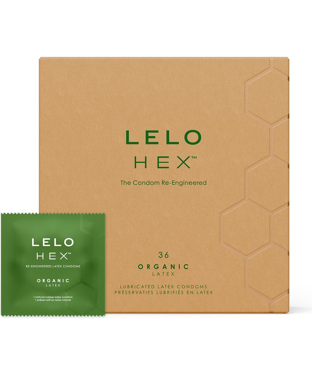 LELO HEX Organic prezerwatywy 12 / 36 szt.
