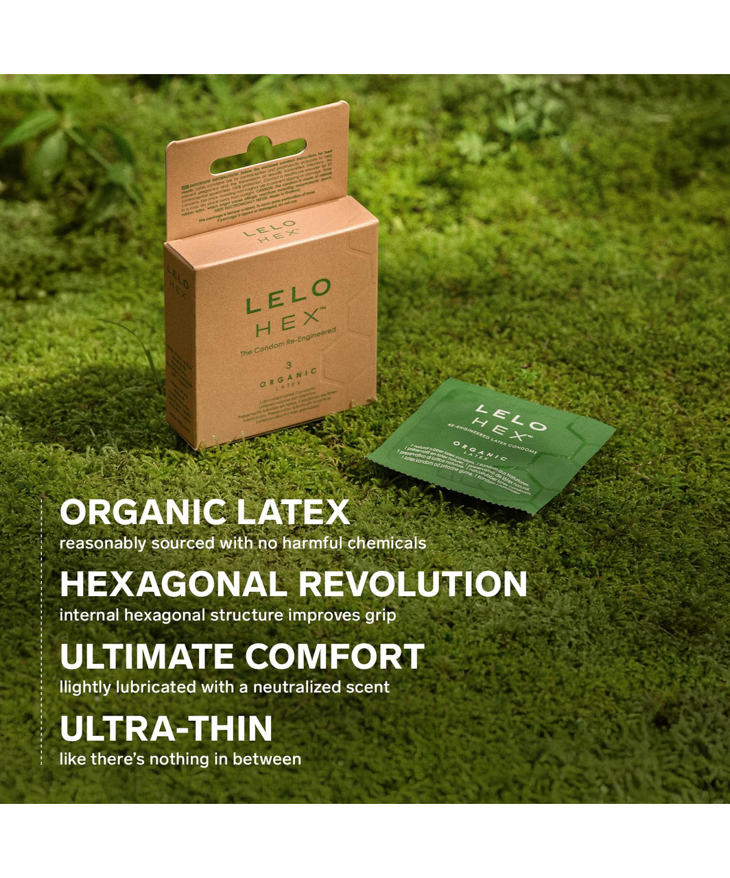 LELO HEX Organic prezerwatywy 12 / 36 szt.