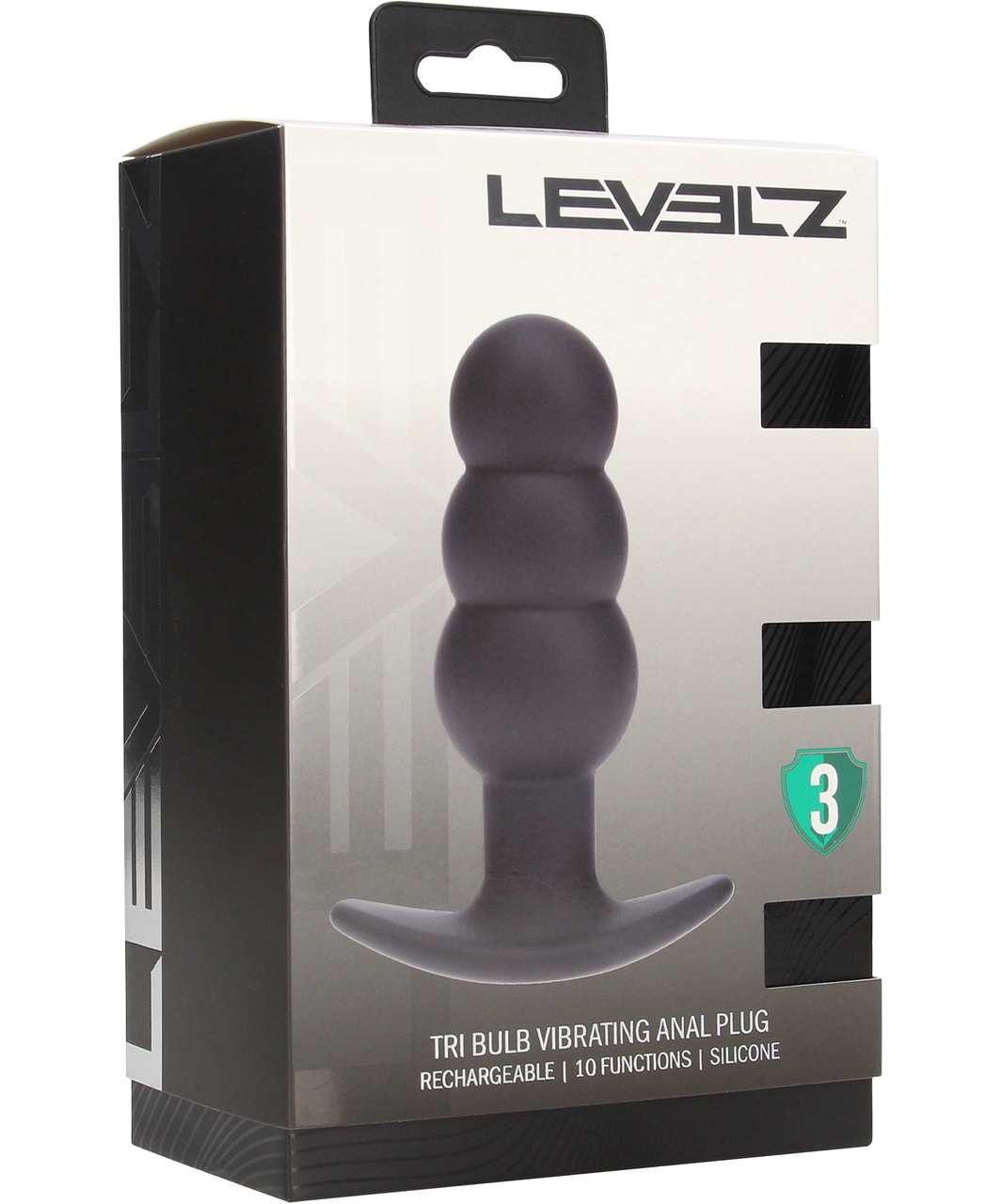 Levelz Tri Bulb anālais vibrators