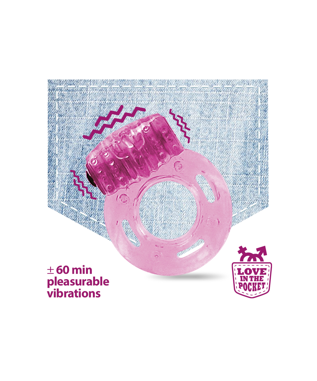 Love in the Pocket Love Ring Vibrating