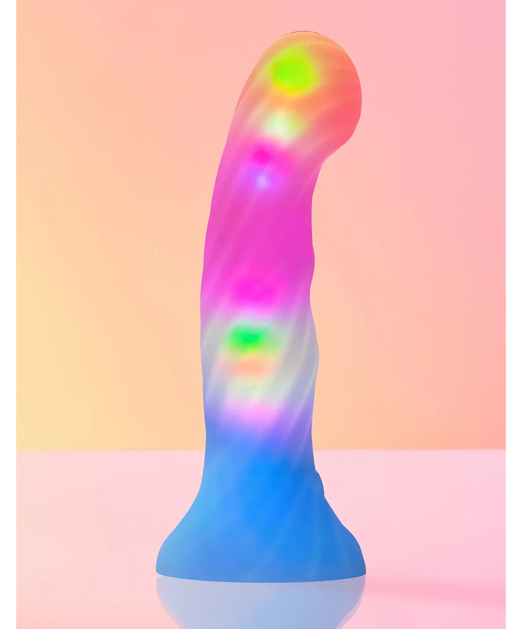 Love to Love Candy Loop dildo silikonowe z oświetleniem