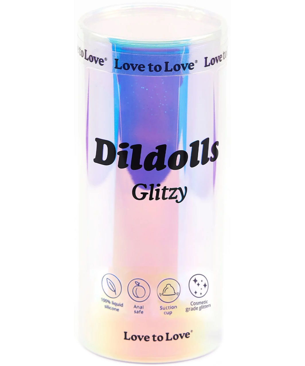 Love to Love Glitzy silikona dildo