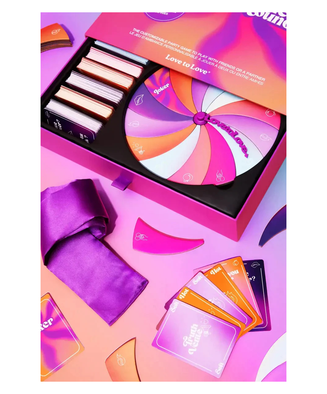 Love to Love Spin Me Round Customizable Adult Party Game