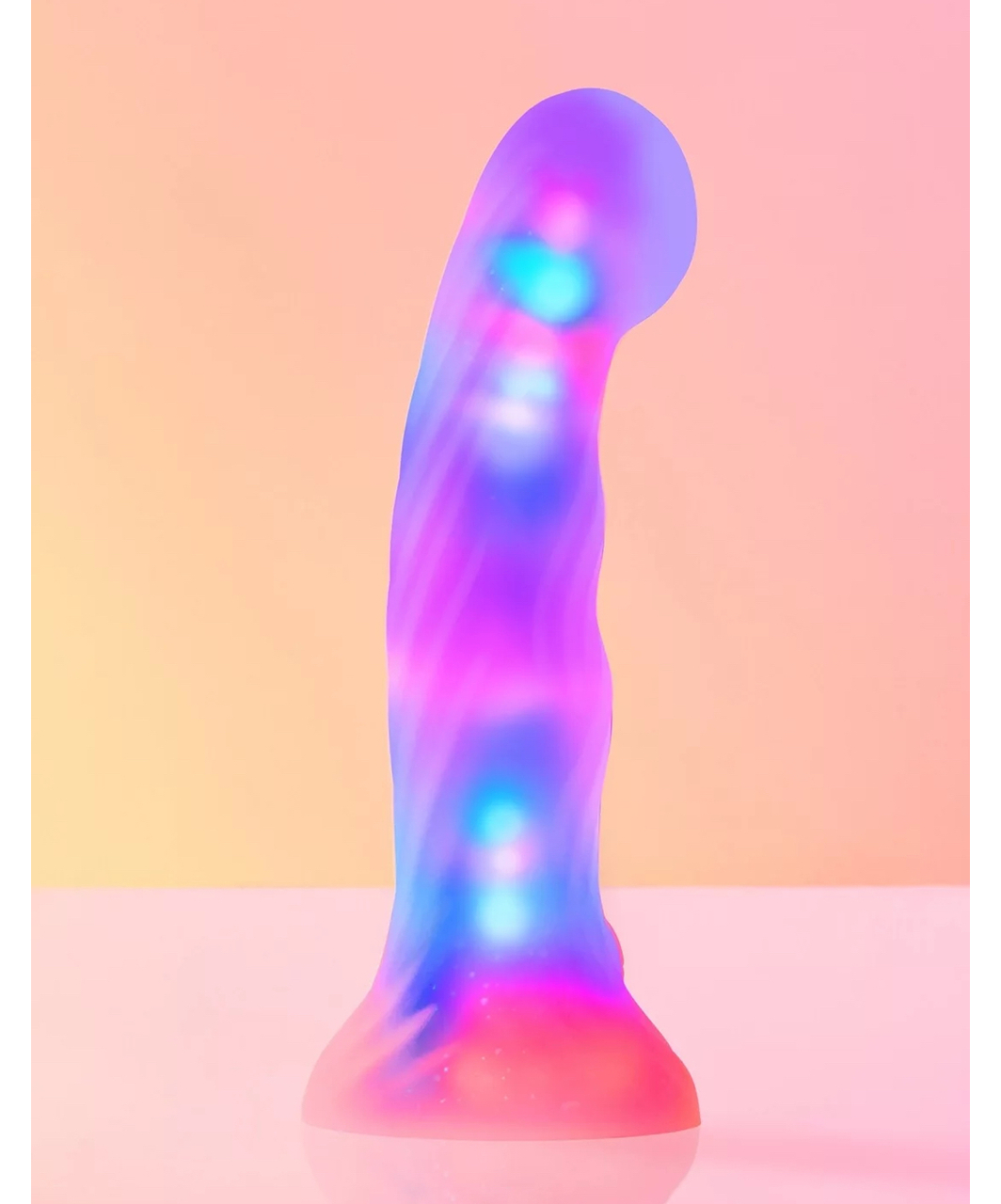 Love to Love Sugar Bomb dildo silikonowe z oświetleniem