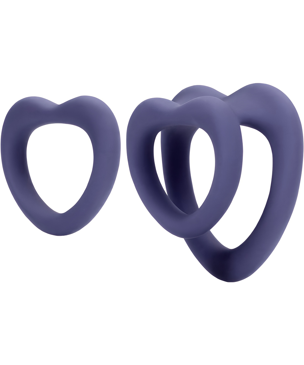 Loveline Heart Silicone Cockring Set