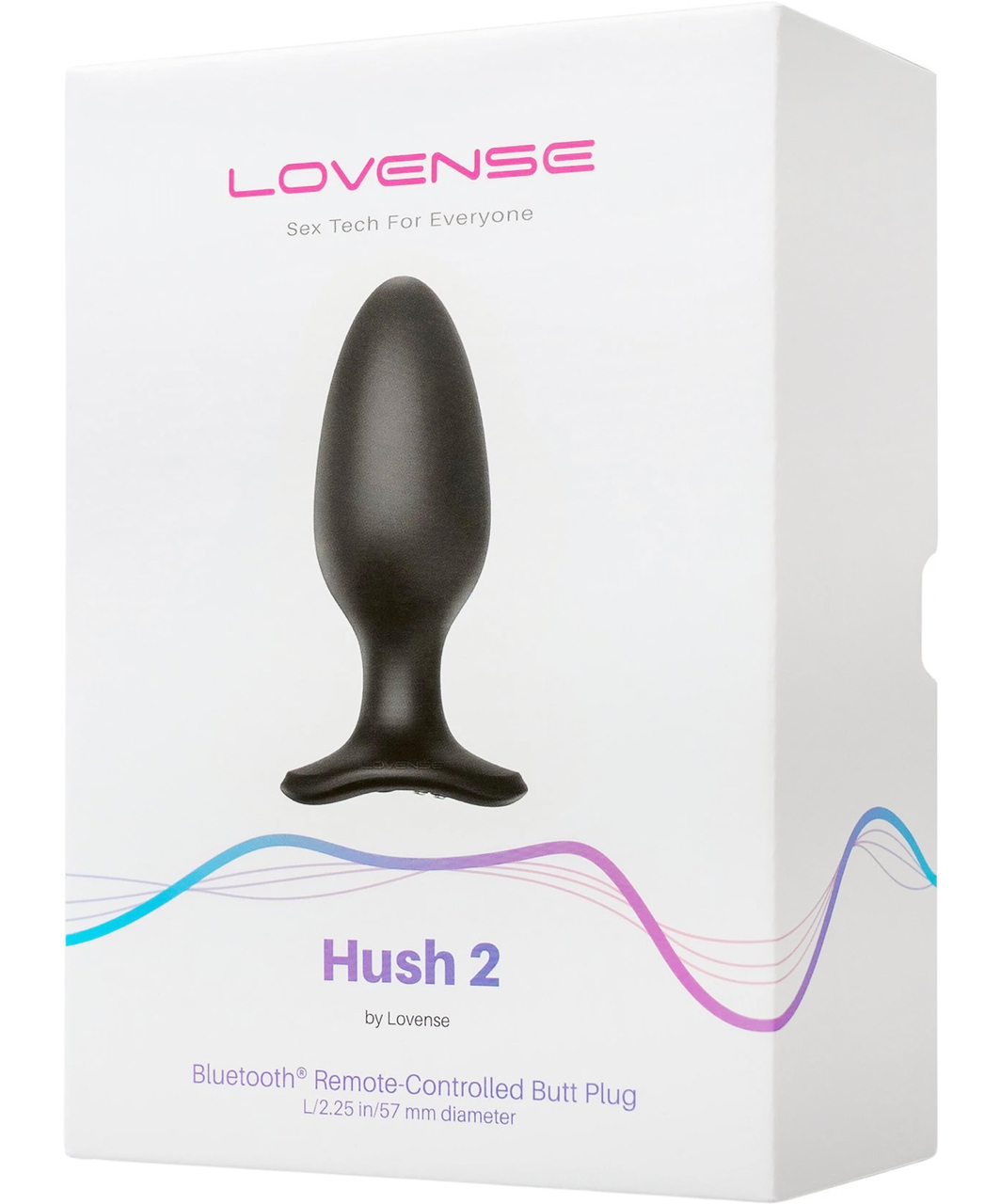 Lovense Hush 2 Large programmable remote-controlled butt plug