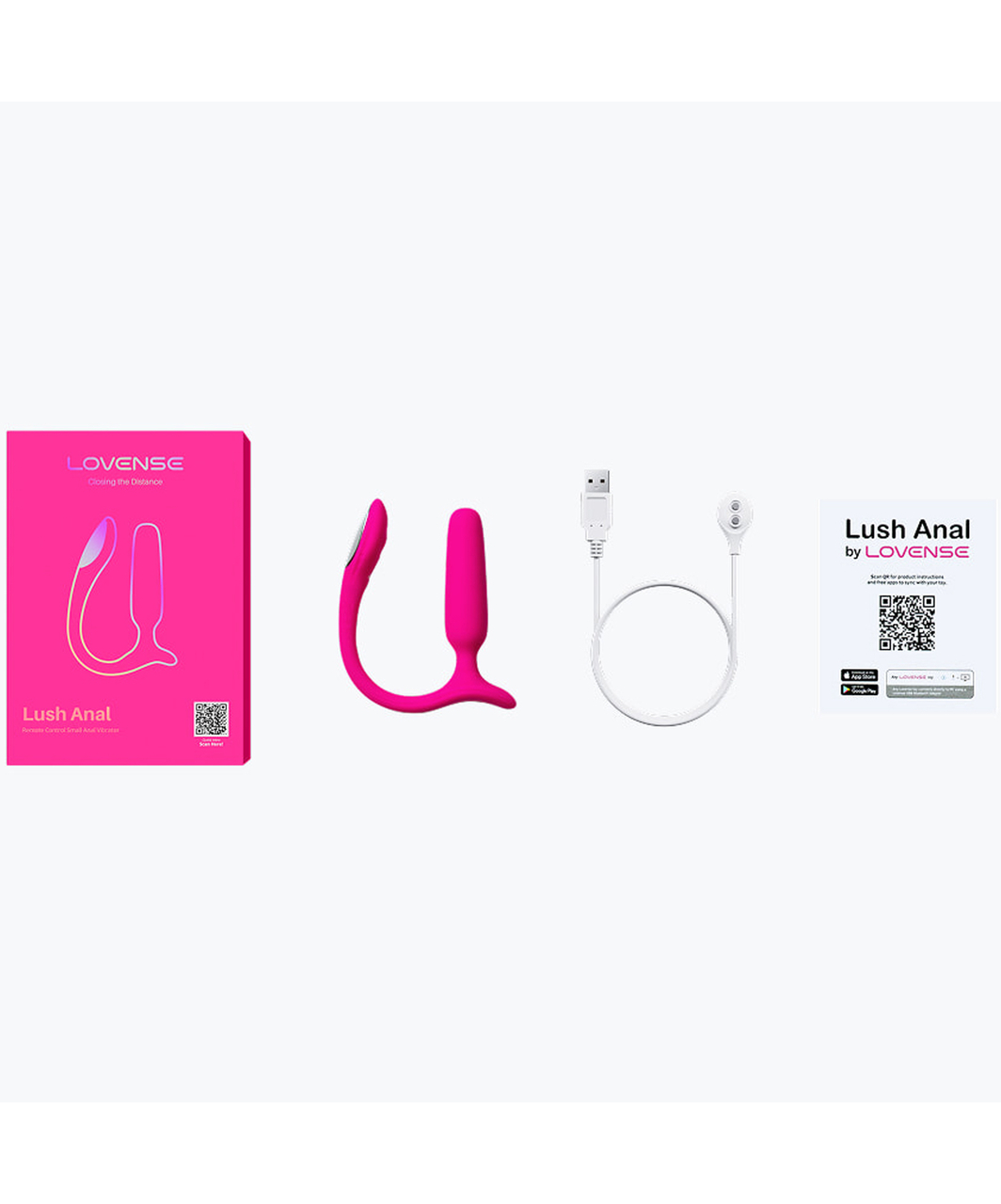 Lovense Lush Anal tālvadības anālais vibrators