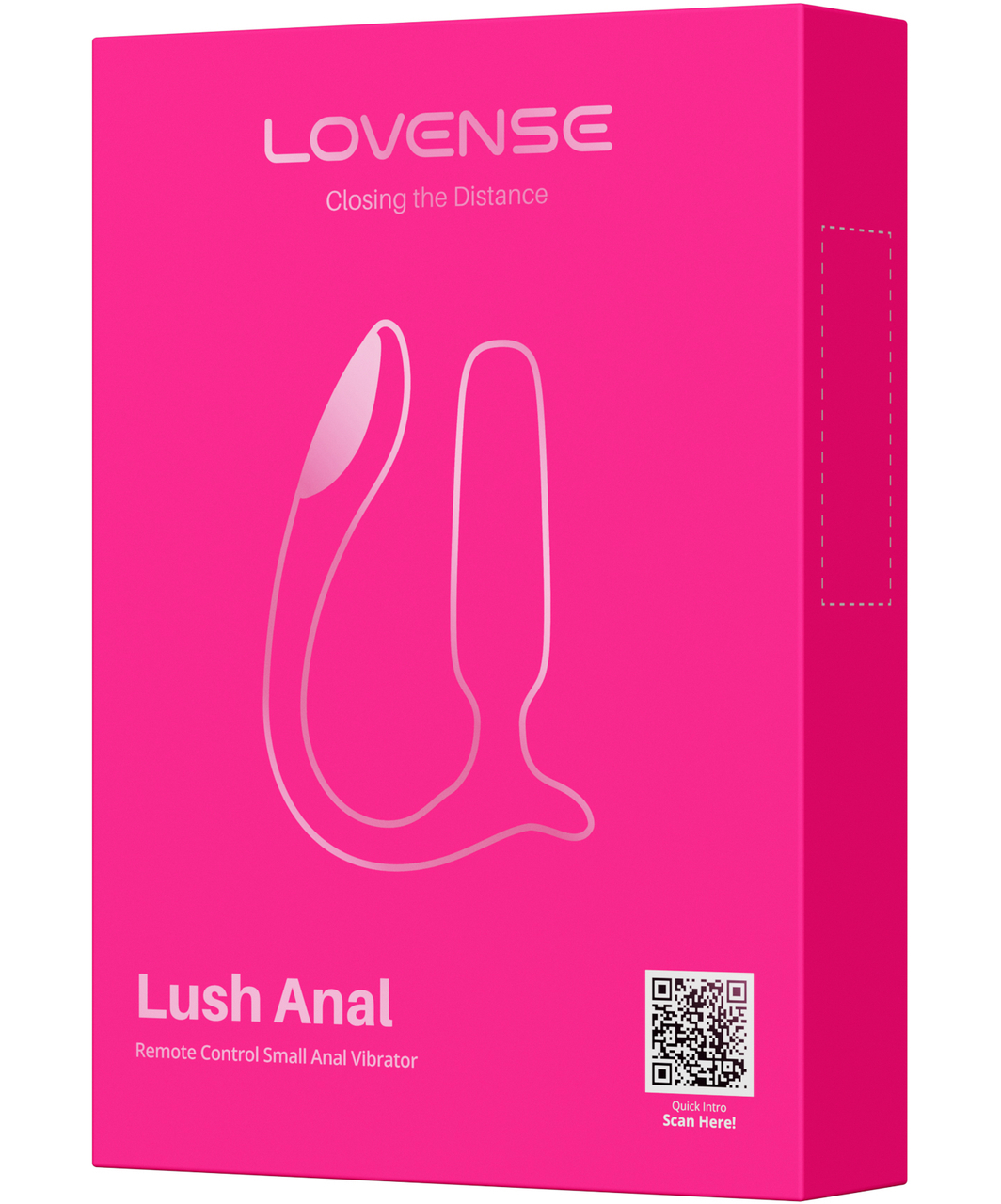 Lovense Lush Anal tālvadības anālais vibrators