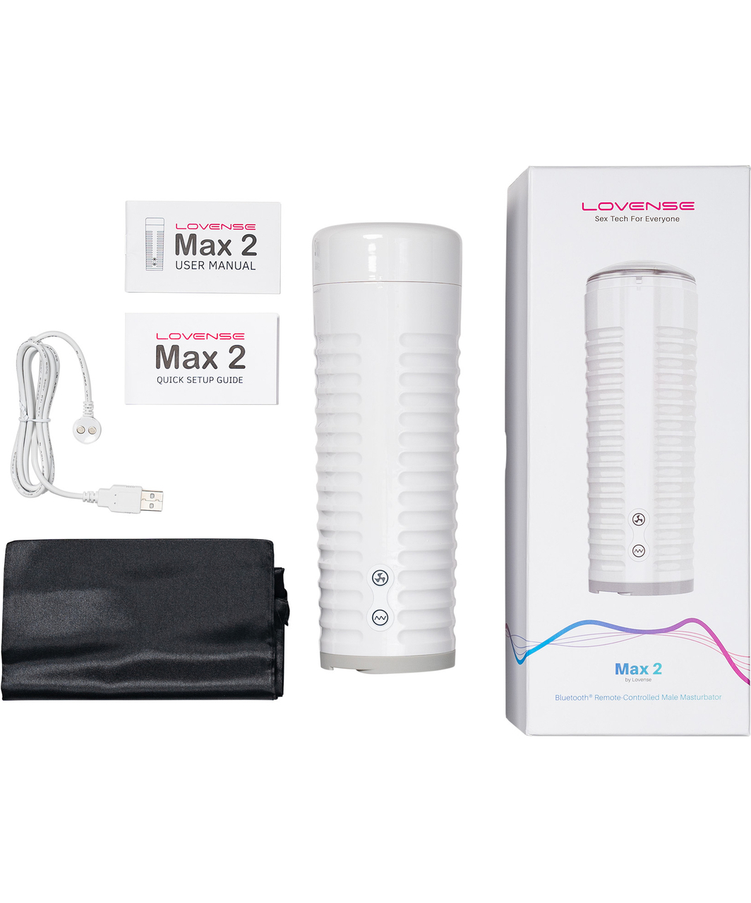 Lovense Max 2 app-controlled contracting masturbator