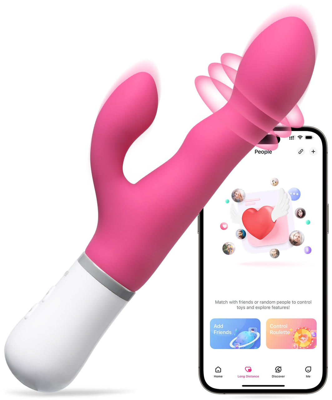 Lovense Nora app-controlled rabbit vibrator