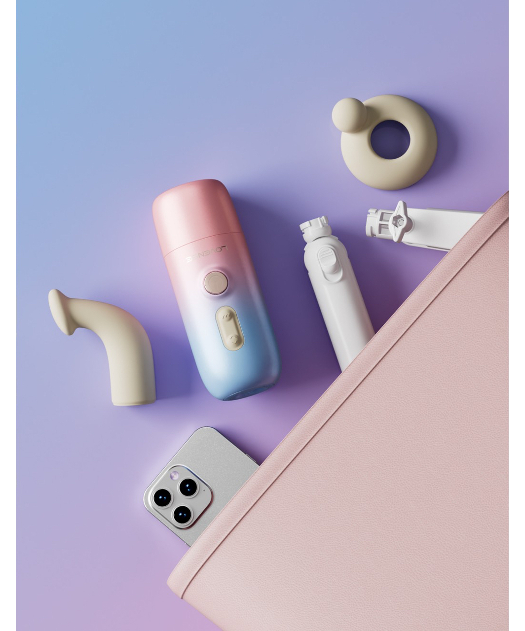 Lovense Spinel App-controlled Portable Thrusting & Heating Vibrator