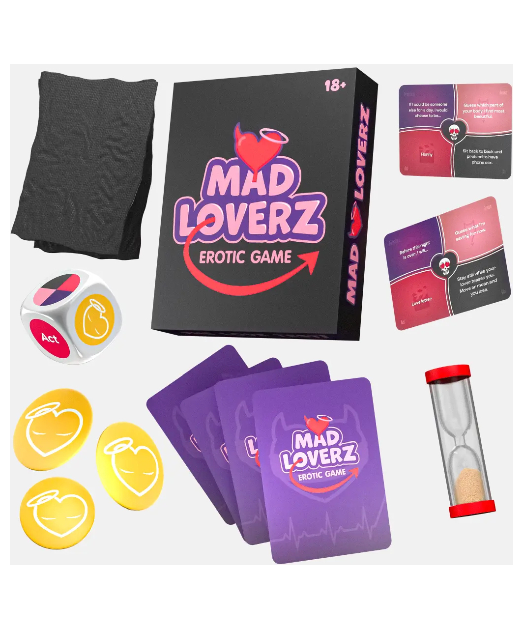 MadWish MadLoverz Erotic Couples Game