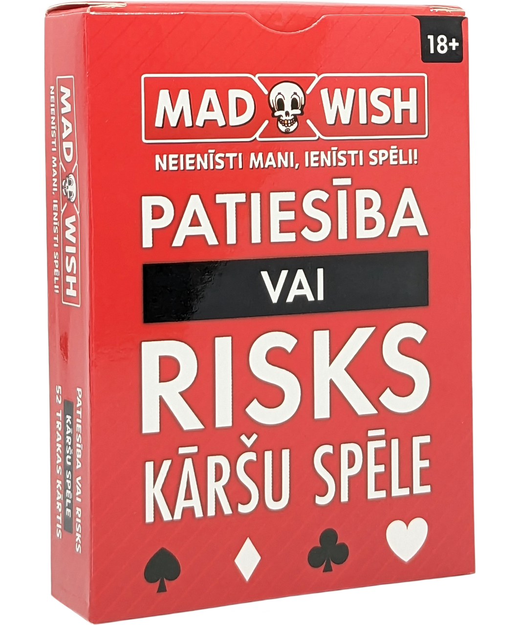 MadWish Patiesība vai Risks kāršu spēle