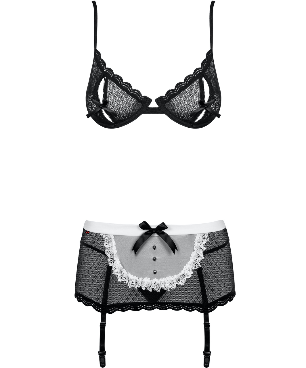 Obsessive French maid erotic set