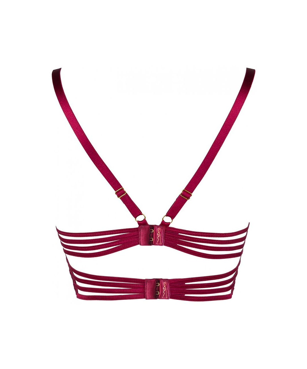 Axami Sexy Malaga Loca tumepunane bralette-rinnahoidja