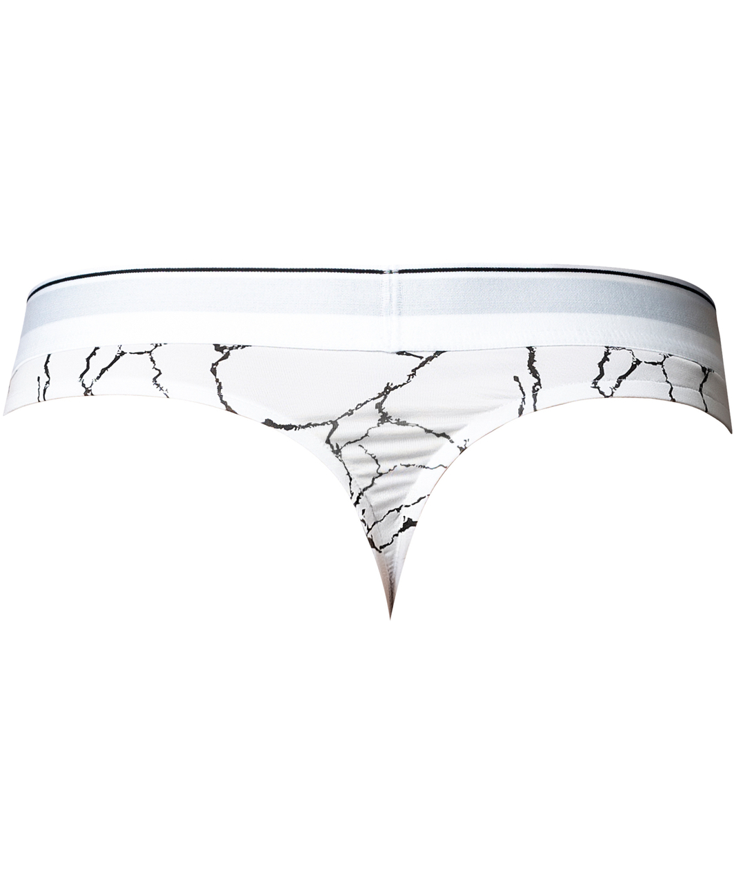 Male Power Marble valged meeste stringid