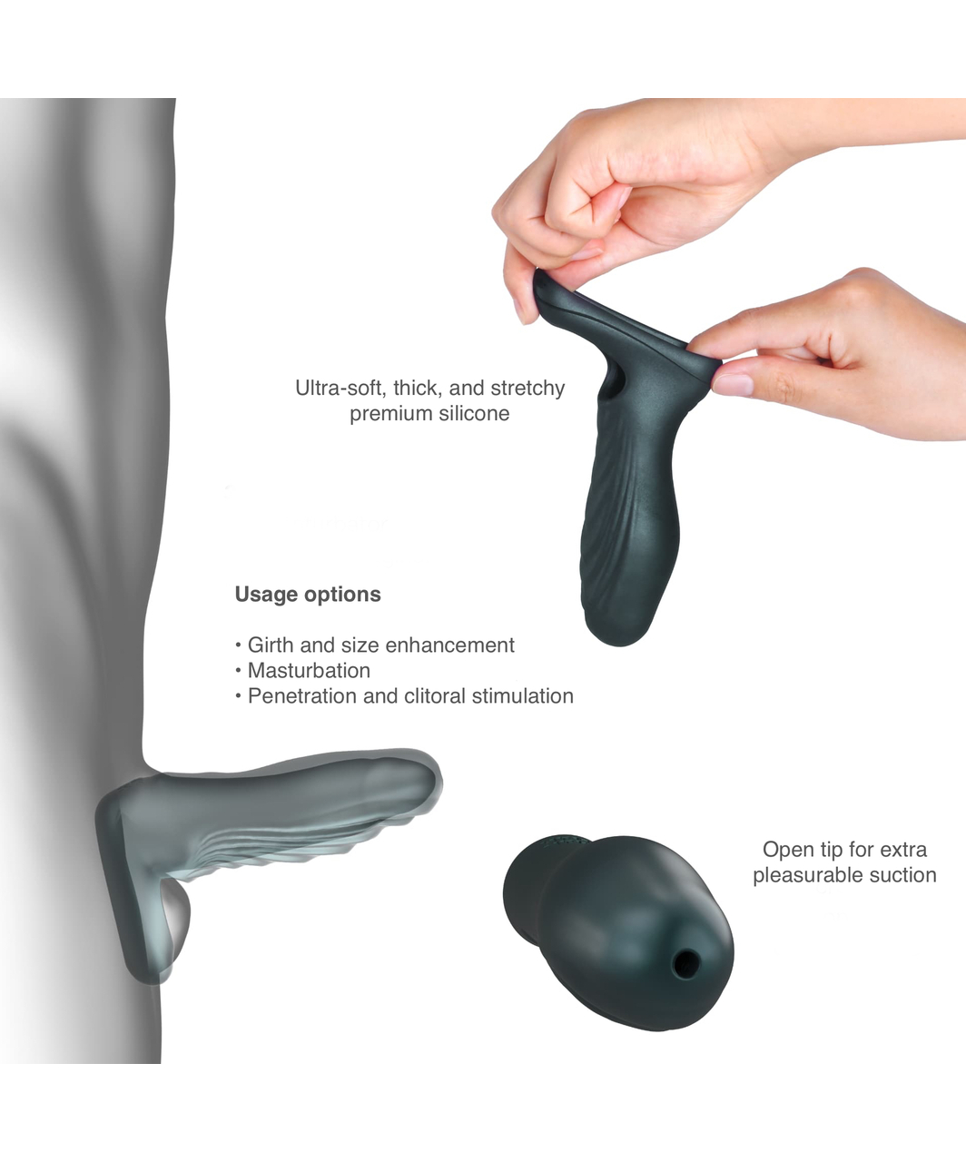 MANWAN Ryzer Penis Extender Sleeve & Masturbator