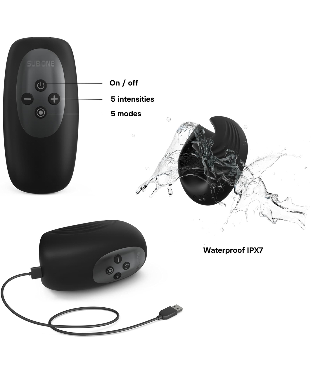 MANWAN Sub One dzimumlocekļa stimulators