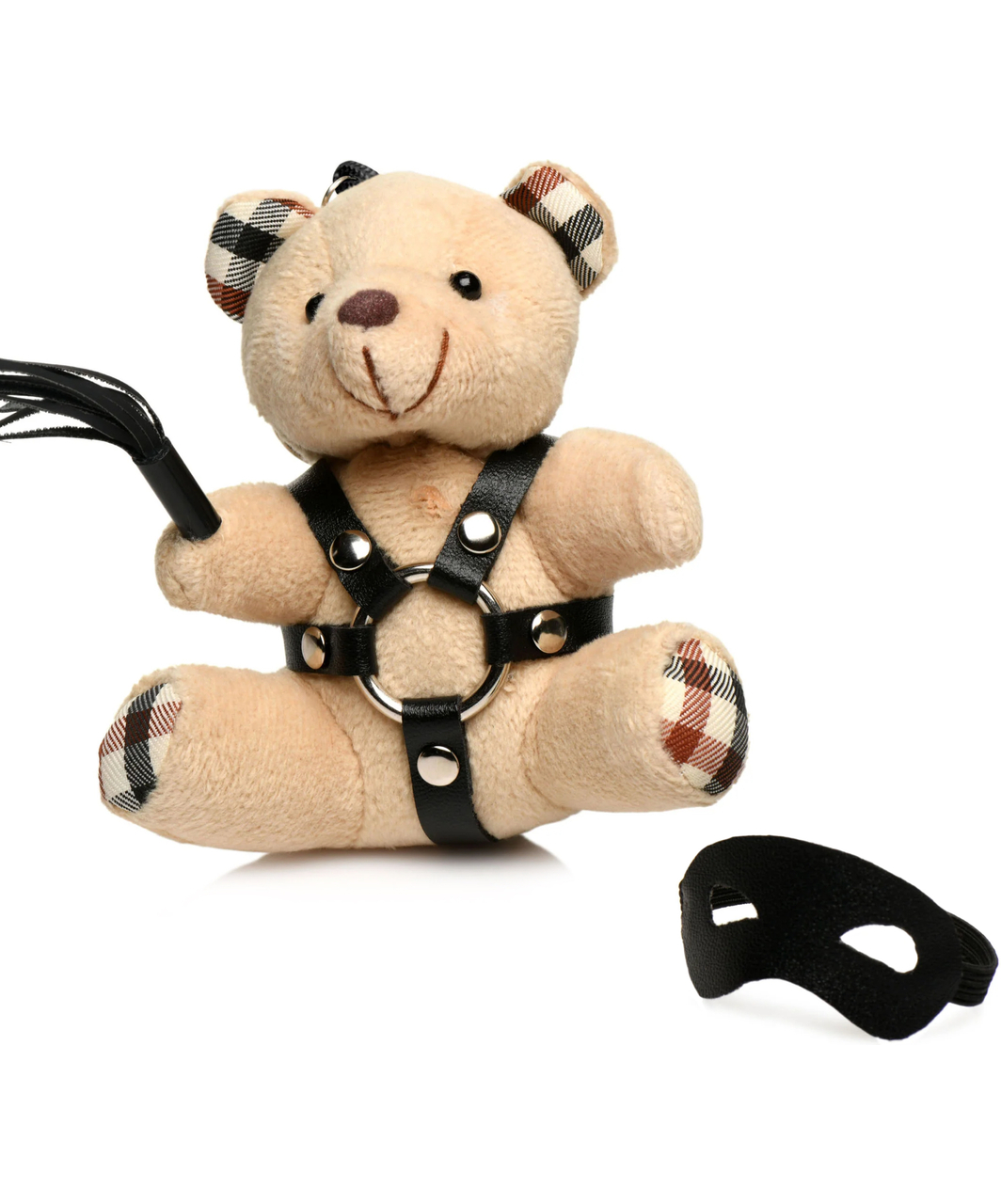 Master Series BDSM Kinky Teddy Bear Keychain