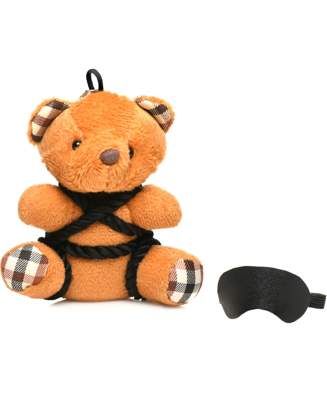 Master Series Bound Kinky Teddy Bear atslēgu piekariņš