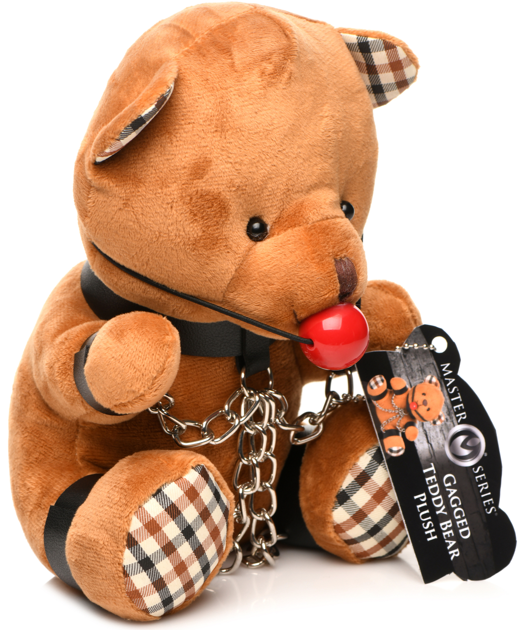 Master Series Gagged Kinky Teddy Bear плюшевый медвежонок