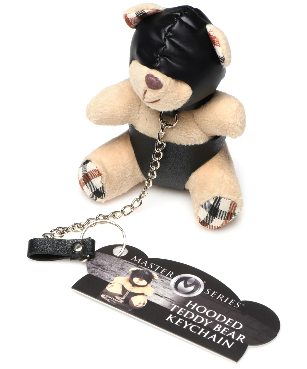 Master Series Hooded Kinky Teddy Bear Keychain