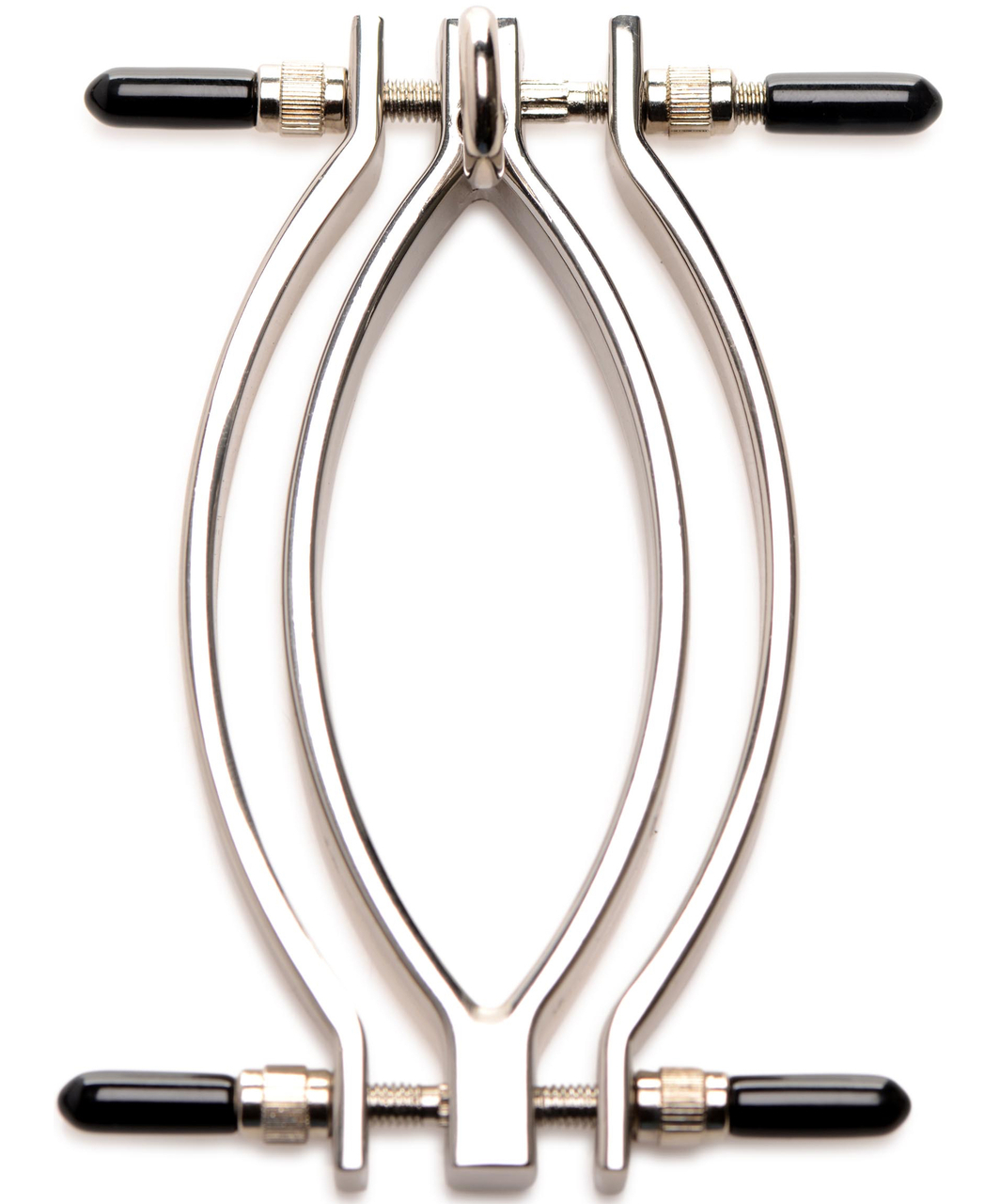 Master Series Pussy Tugger adjustable vulva clamp with leash