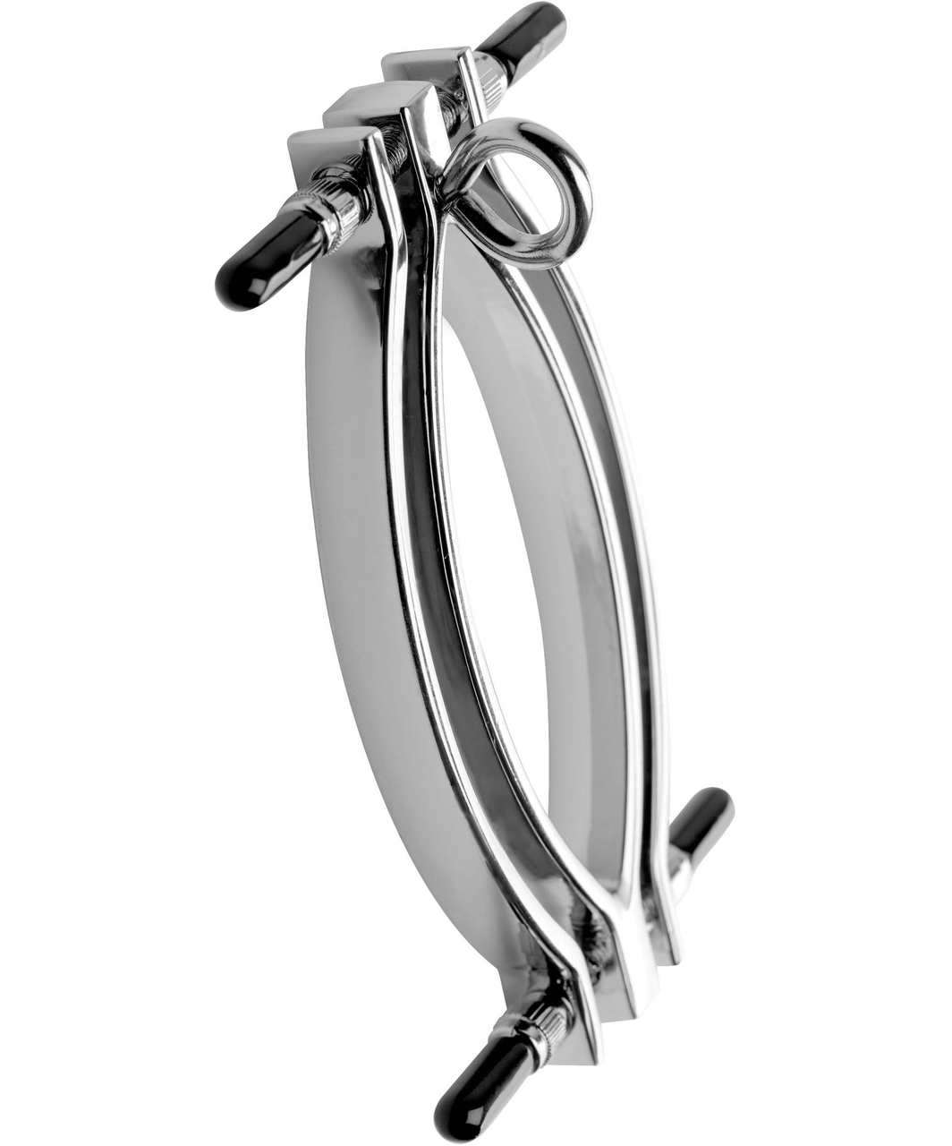 Master Series Pussy Tugger adjustable vulva clamp with leash