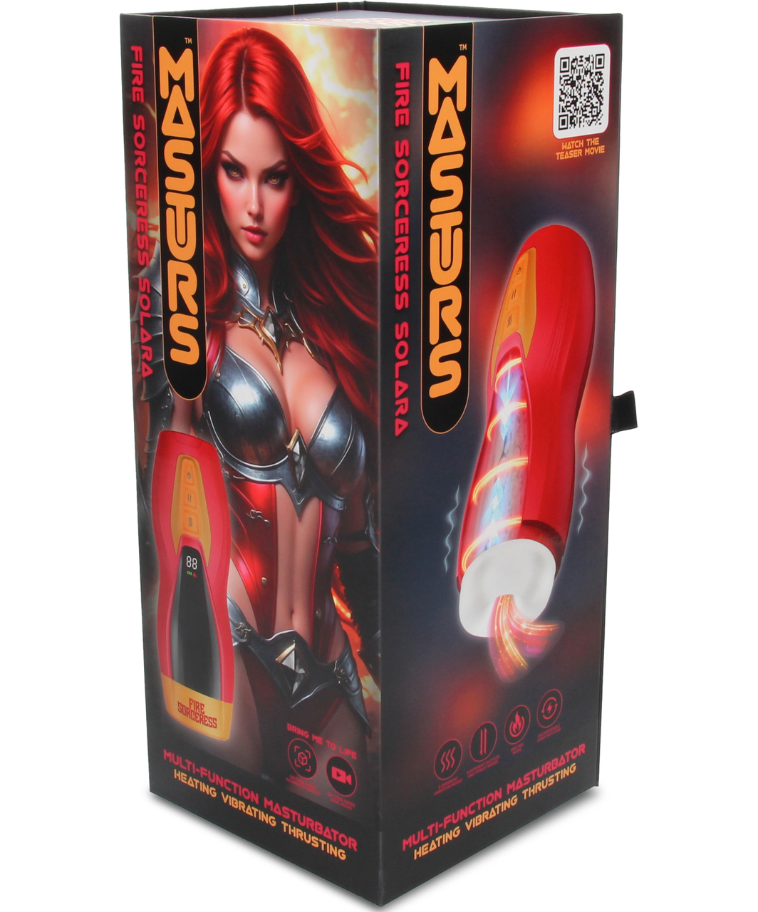 Masturs Fire Sorceress Solara monitoimimasturbaattori