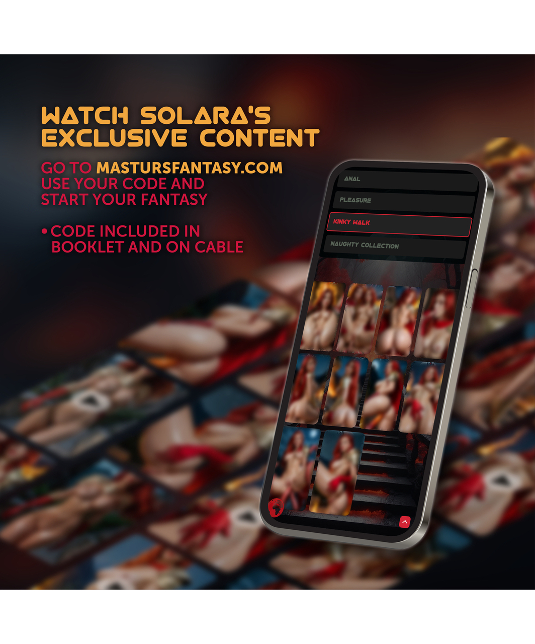 Masturs Fire Sorceress Solara monitoimimasturbaattori