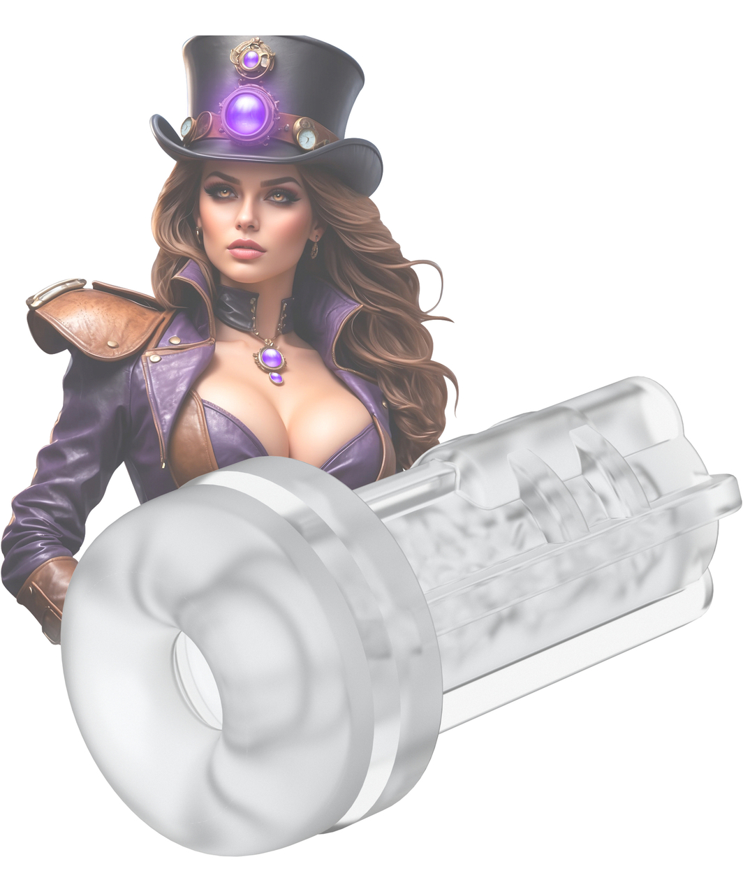 Masturs vaihdettava mansetti masturbaattorille Misty