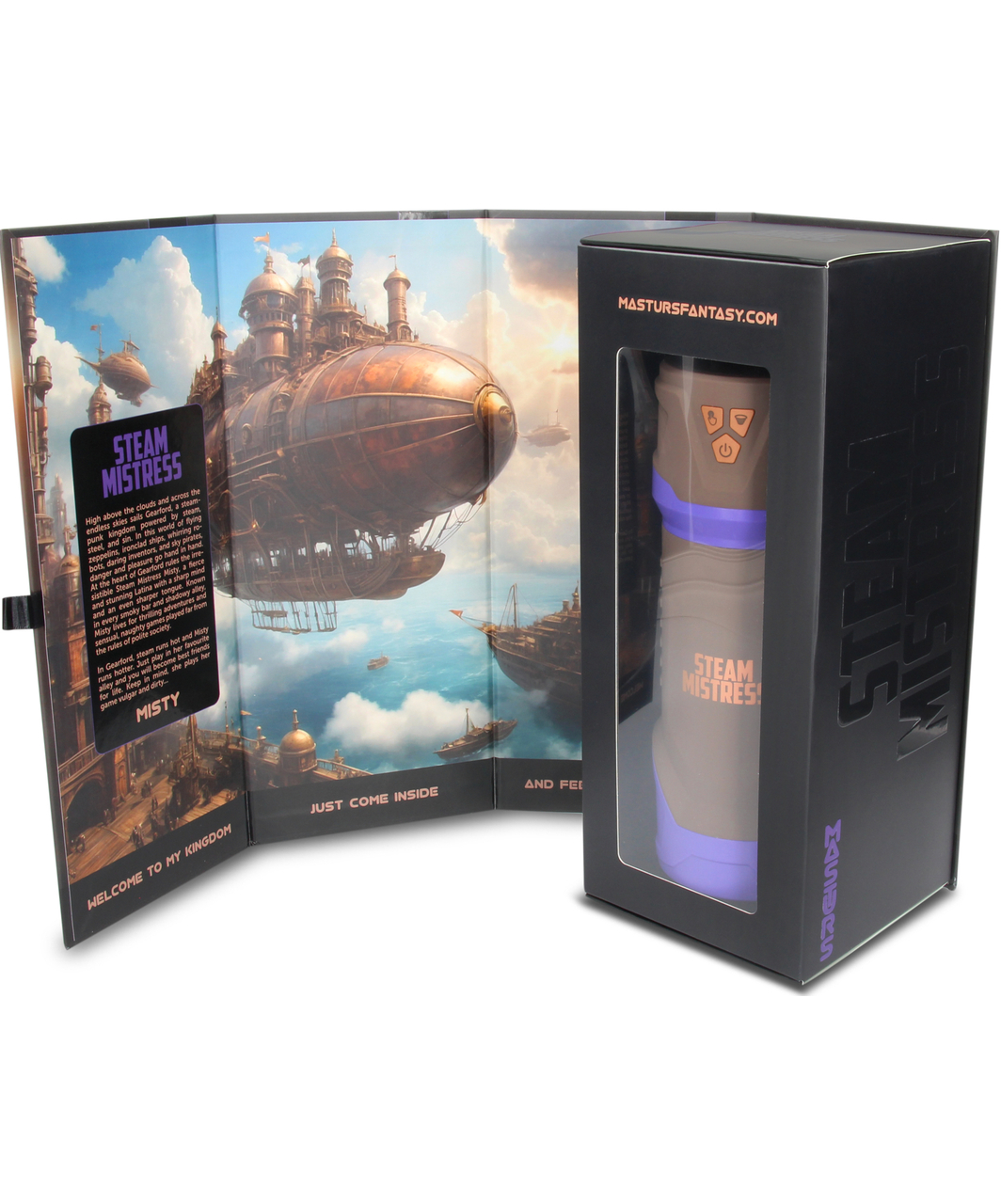 Masturs Steam Mistress Misty monitoimimasturbaattori