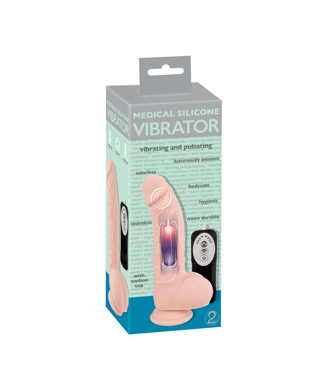 You2Toys Medical Silicone Pulsating vibraator