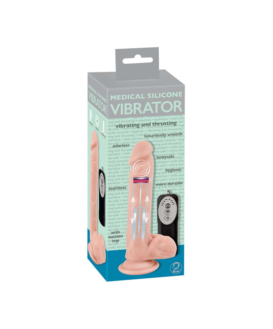 You2Toys Medical Silicone Thrusting vibraator