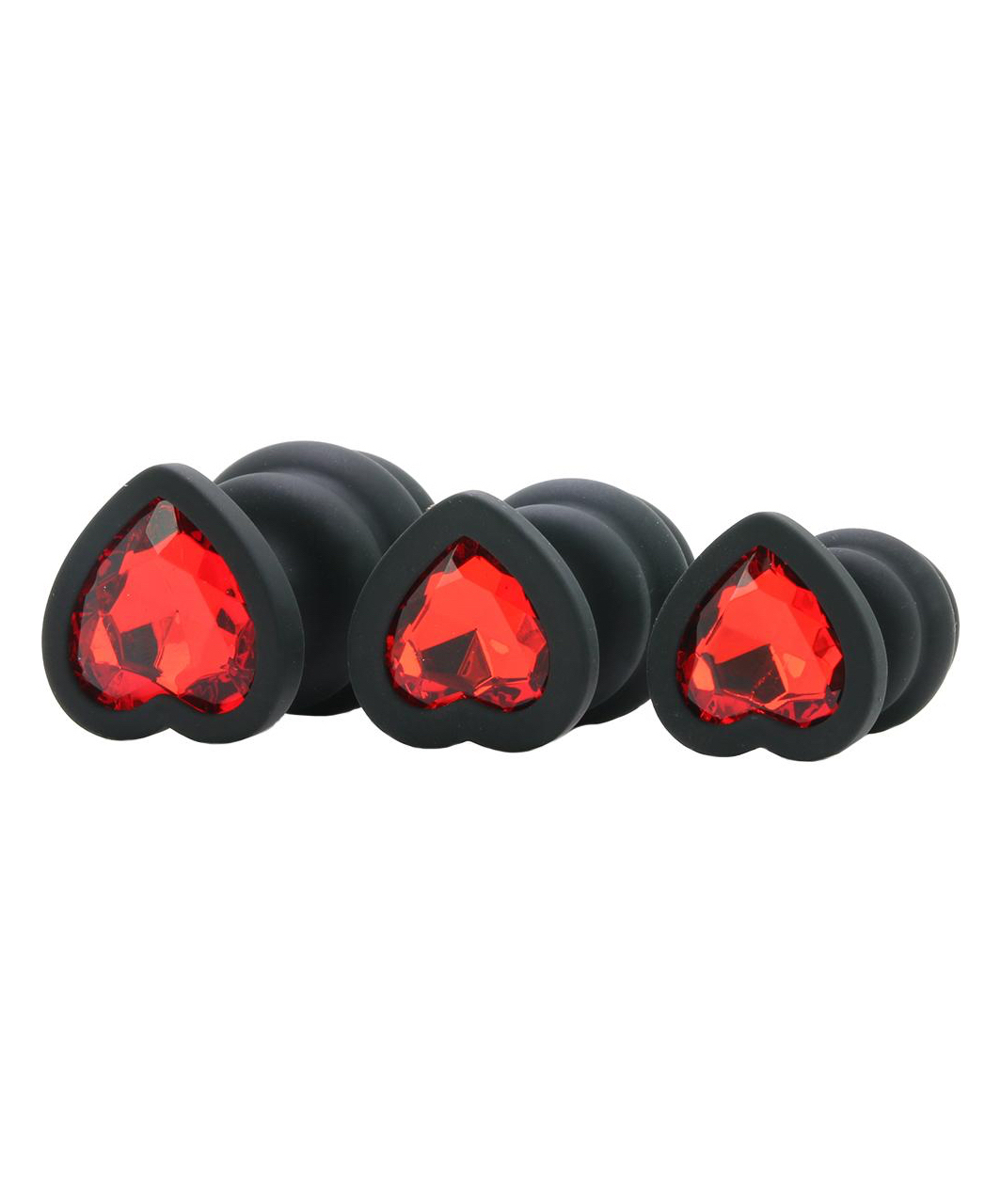 Mistress Heart Gem Anal Plug Set