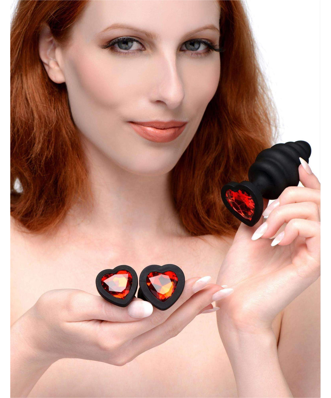 Mistress Heart Gem Anal Plug Set