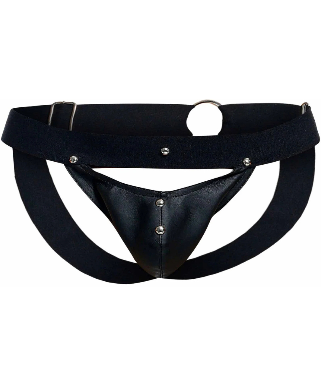 MOB DNGEON Black Peekaboo Jockstrap
