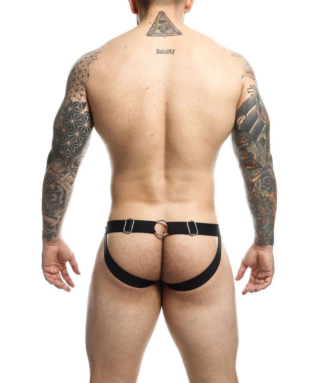 MOB DNGEON Camo Green Peekaboo Jockstrap
