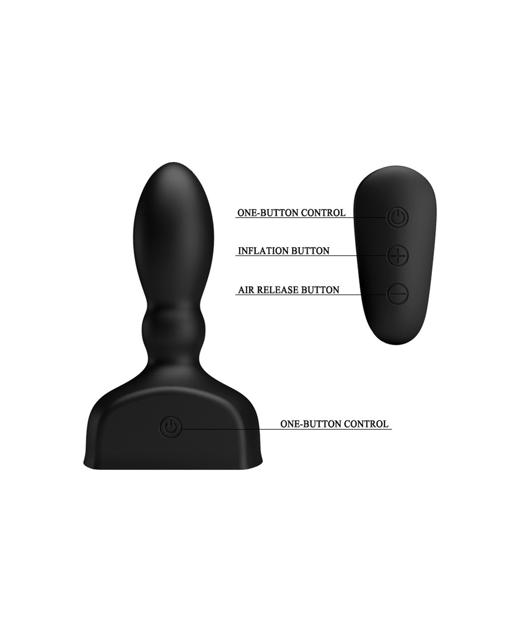 Pretty Love Mr. Play Inflatable & Vibrating Plug