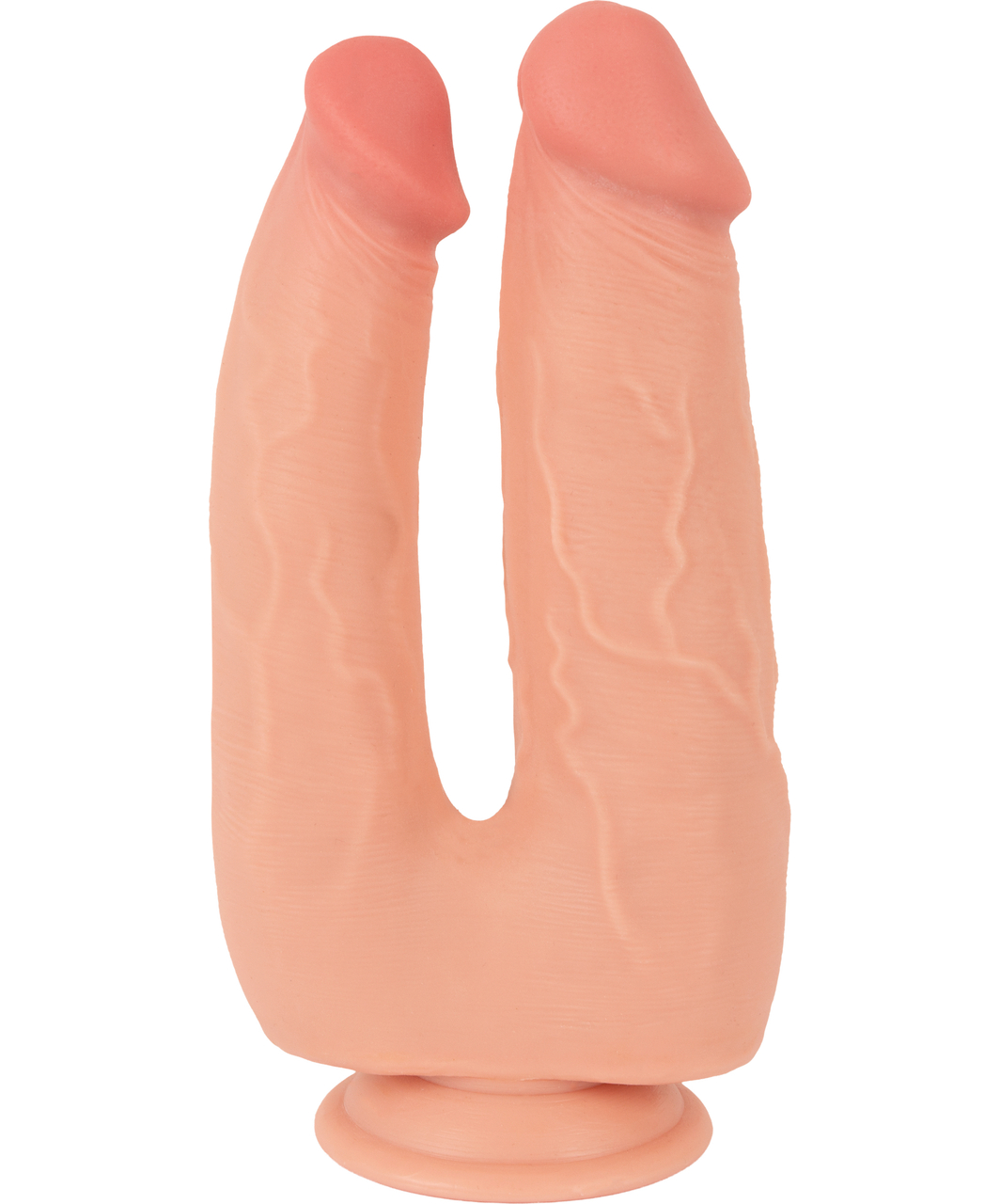 Nature Skin Lifelike TPE Double Dildo Bendable