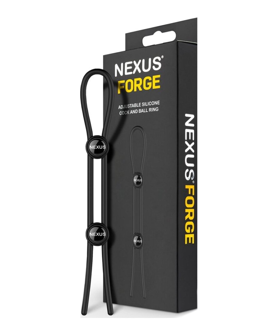 Nexus Forge dvigubas reguliuojamas penio žiedas
